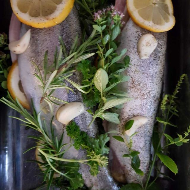 Fisch mit Zitrone